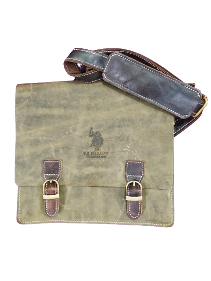 US POLO Assn Companion Messenger Bag (Ash Green)