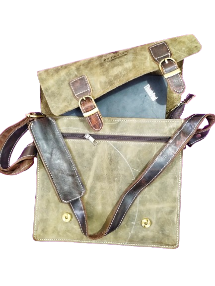 US POLO Assn Companion Messenger Bag (Ash Green)