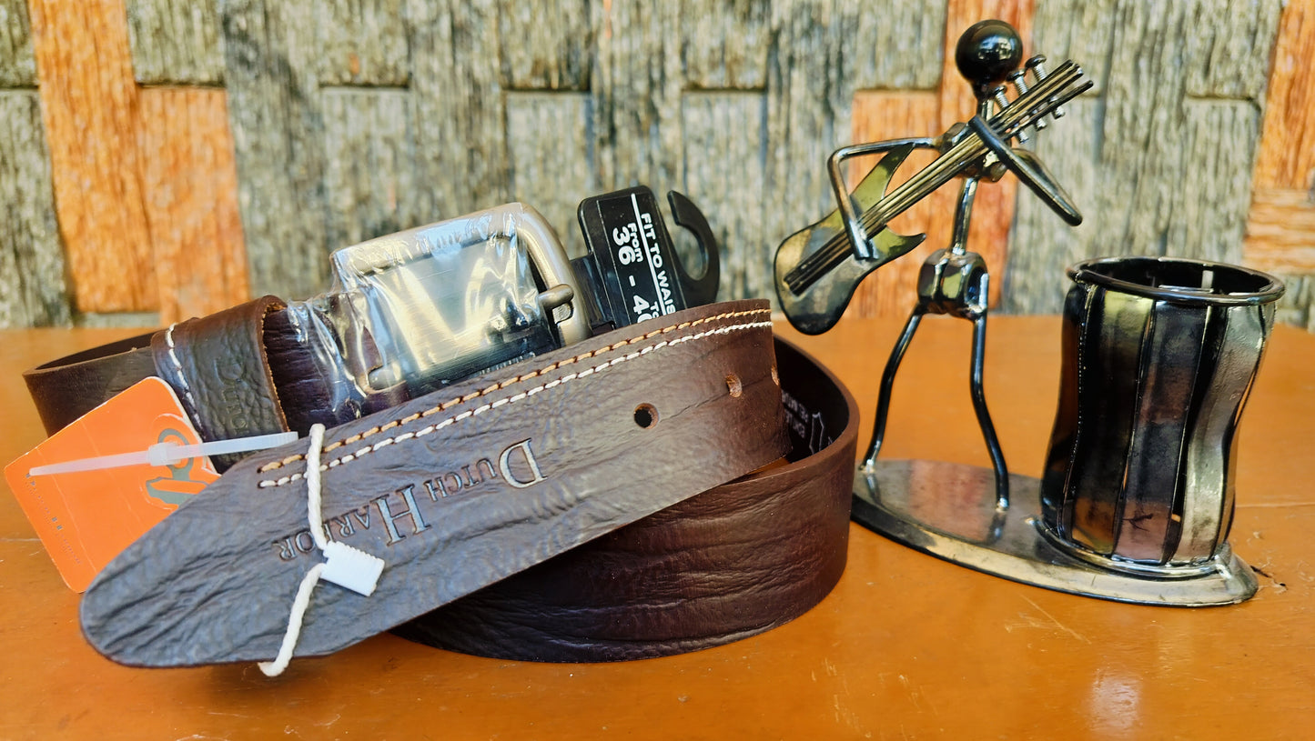 Dutch Harbour First copy Vintage classic leather belt