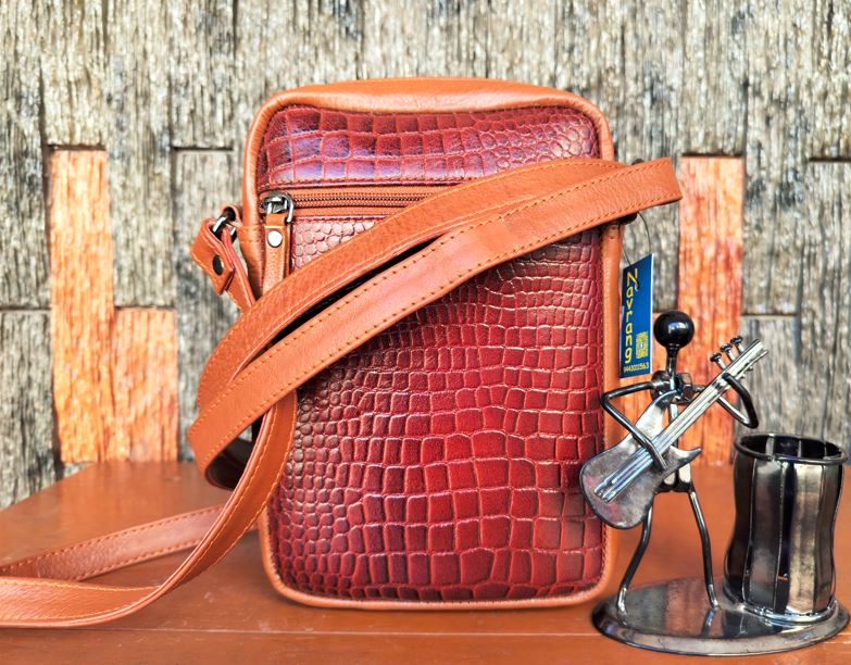 Stylish Croc Design for ladies Sling bag