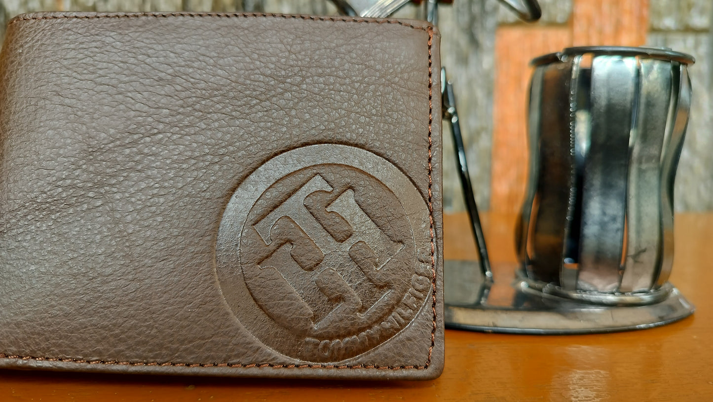 Tommy Hilfiger- Latest Brown color Bi-fold first copy Wallet