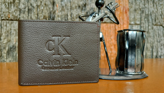 Calvin Klien- latest Brown color Bi-fold first copy Wallet