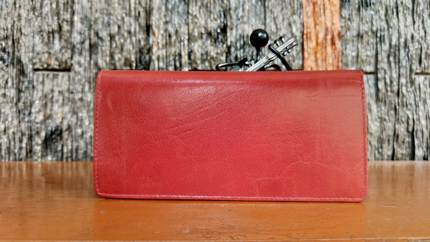 VanHuesen - Women Premium Mobile Clutches Red Color