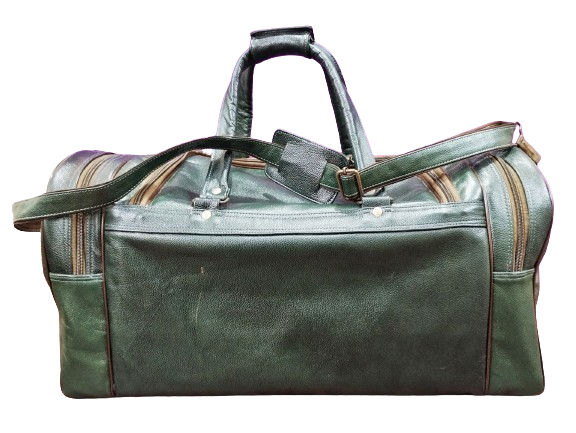 Leather Travel bag (Green) (Jumbo Size)