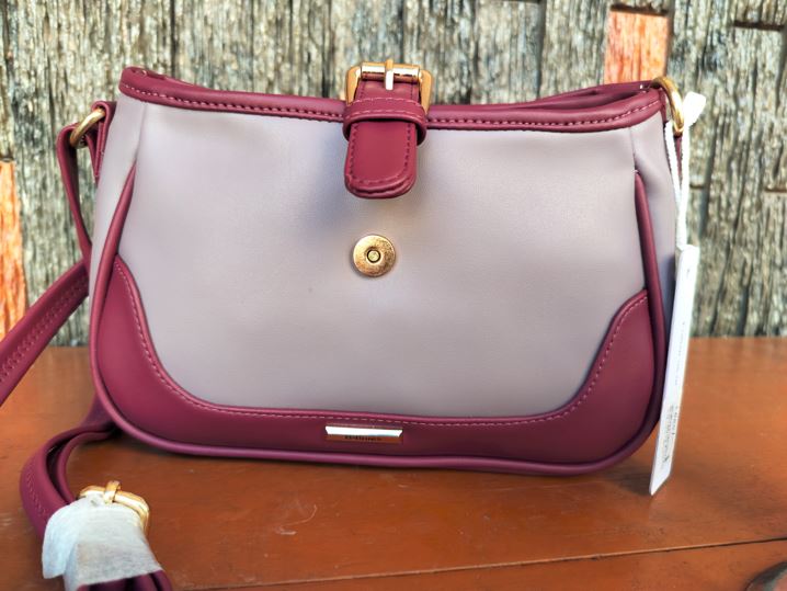 B-Blue Pink ladies Sling bag